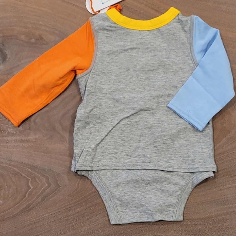 New! Christian Robinson Dinosaur Dino Onesie - Picture 2 of 5